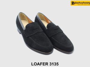 [Outlet size 42] Giày lười nam da lộn Penny Loafer 3135 006