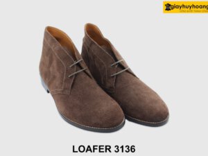 [Outlet size 42] Giày chukka boot nam da lộn hàng hiệu 3136 005
