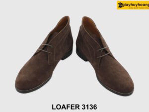 [Outlet size 42] Giày chukka boot nam da lộn hàng hiệu 3136 003