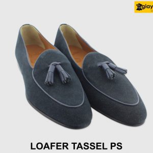 [Outlet size 42] Giày da lộn nam thời trang Loafer PS Tassel 006