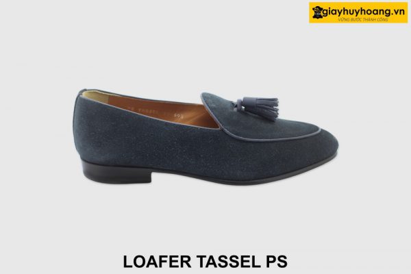 [Outlet size 42] Giày da lộn nam thời trang Loafer PS Tassel 001