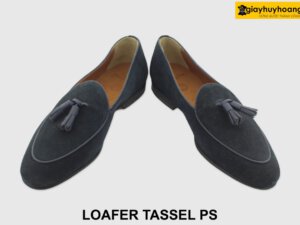 [Outlet size 42] Giày da lộn nam thời trang Loafer PS Tassel 005