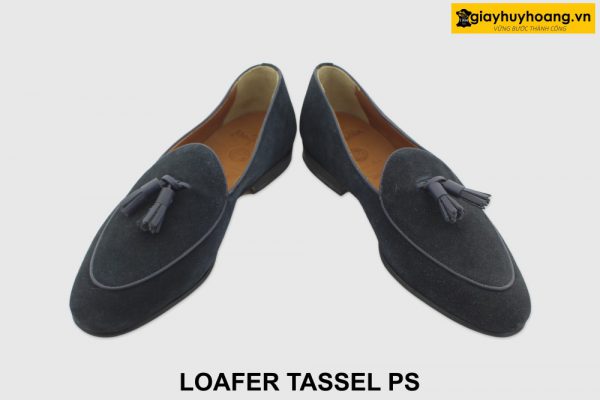 [Outlet size 42] Giày da lộn nam thời trang Loafer PS Tassel 005