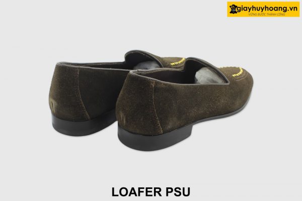 [Outlet size 40] Giày lười nam da lộn phong cách Loafer PSU 003