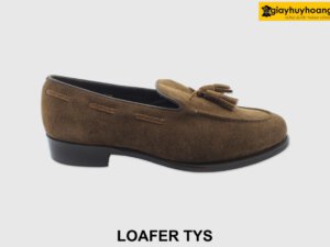 [Outlet 44] Giày lười nam da lộn có chuông Tassel Loafer TYS 001