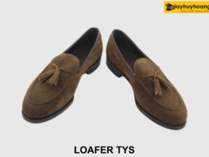 [Outlet 44] Giày lười nam da lộn có chuông Tassel Loafer TYS 006