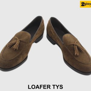 [Outlet 44] Giày lười nam da lộn có chuông Tassel Loafer TYS 006