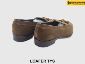 [Outlet 44] Giày lười nam da lộn có chuông Tassel Loafer TYS 004