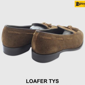 [Outlet 44] Giày lười nam da lộn có chuông Tassel Loafer TYS 004