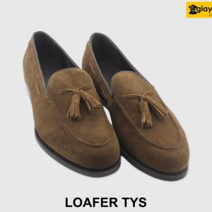 [Outlet 44] Giày lười nam da lộn có chuông Tassel Loafer TYS 003