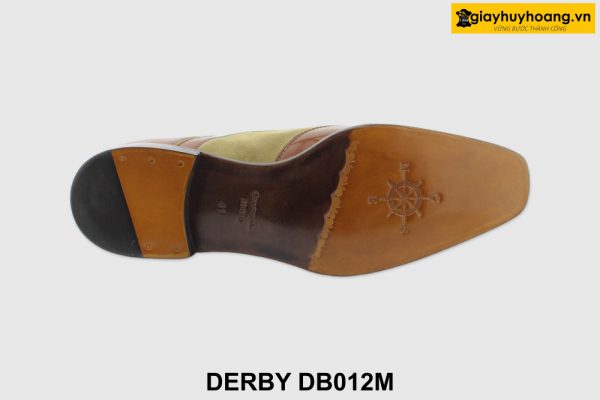 [Outlet size 41] Giày da nam đế da bò Derby DB012M 006