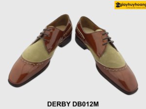 [Outlet size 41] Giày da nam đế da bò Derby DB012M 004