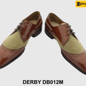 [Outlet size 41] Giày da nam đế da bò Derby DB012M 004