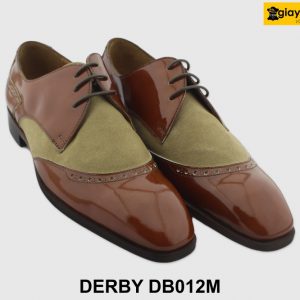 [Outlet size 41] Giày da nam đế da bò Derby DB012M 003