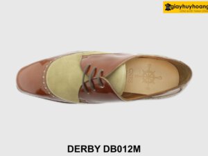 [Outlet size 41] Giày da nam đế da bò Derby DB012M 002