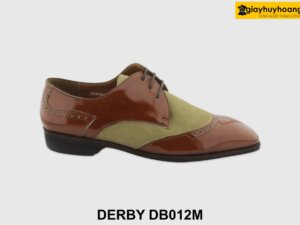 [Outlet size 41] Giày da nam đế da bò Derby DB012M 001