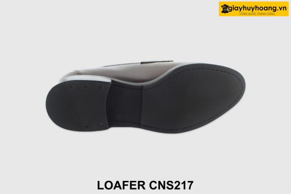 [Outlet size 40] Giày lười nam công sở màu nâu Loafer CNS217 005