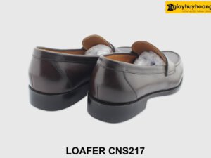 [Outlet size 40] Giày lười nam công sở màu nâu Loafer CNS217 004