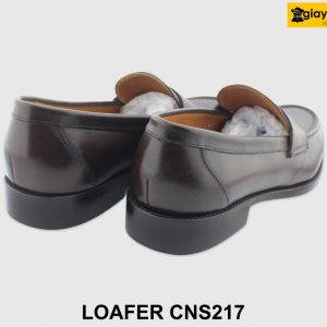 [Outlet size 40] Giày lười nam công sở màu nâu Loafer CNS217 004
