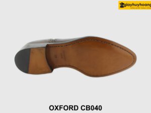 [Outlet size 39] Giày da nam thủ công màu nâu Oxford CB040 006