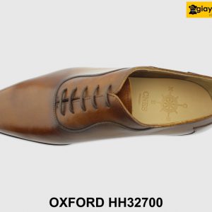 [Outlet size 38.39] Giày da nam chính hãng Oxford HH32700 002
