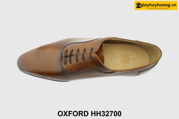 [Outlet size 38.39] Giày da nam chính hãng Oxford HH32700 002
