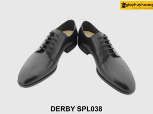 [Outlet size 40] Giày da nam đóng thủ công Derby SPL038 004