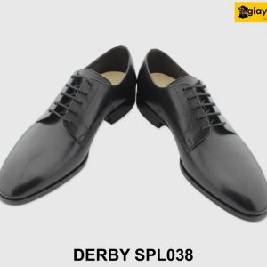 [Outlet size 40] Giày da nam đóng thủ công Derby SPL038 004
