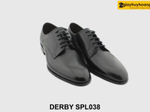 [Outlet size 40] Giày da nam đóng thủ công Derby SPL038 003