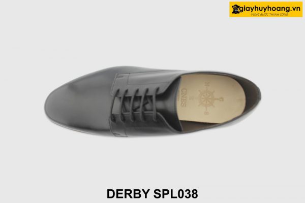 [Outlet size 40] Giày da nam đóng thủ công Derby SPL038 002