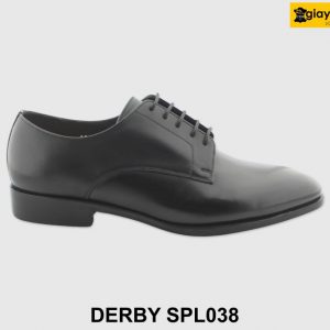 [Outlet size 40] Giày da nam đóng thủ công Derby SPL038 001