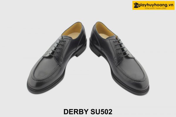 [Outlet size 41] Giày da nam mũi tròn Derby SU502 003