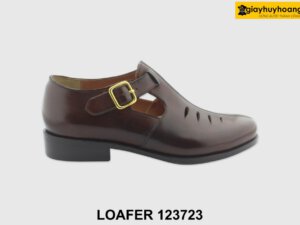 [Outlet size 38] Giày lười nam có khóa Loafer 123723 001