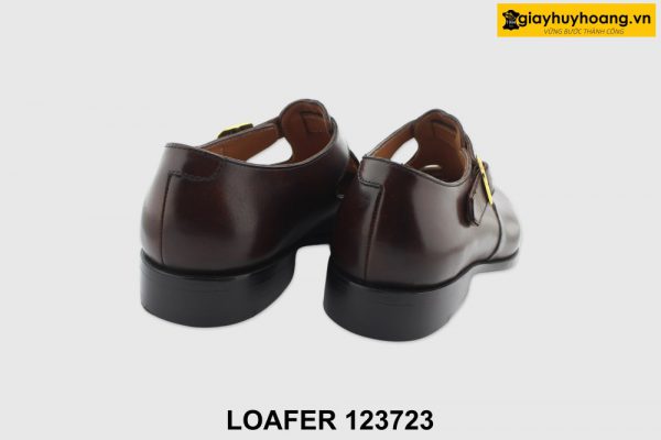 [Outlet size 38] Giày lười nam có khóa Loafer 123723 005