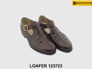 [Outlet size 38] Giày lười nam có khóa Loafer 123723 003
