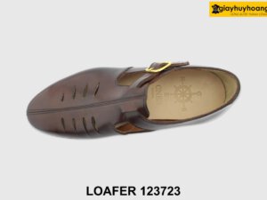 [Outlet size 38] Giày lười nam có khóa Loafer 123723 002