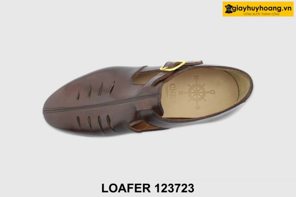 [Outlet size 38] Giày lười nam có khóa Loafer 123723 002