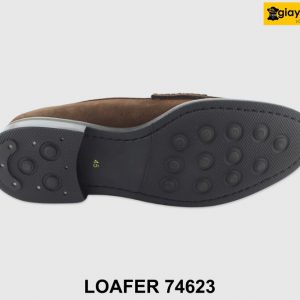 [Outlet size 45] Giày lười nam da lộn Horesit Loafer 74623 007