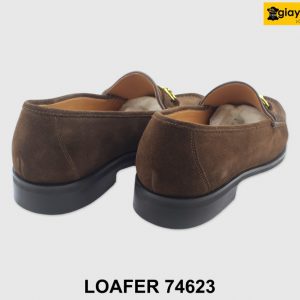 [Outlet size 45] Giày lười nam da lộn Horesit Loafer 74623 005