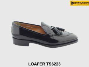 [Outlet size 39] Giày lười nam da bóng kính Tassel Loafer TS62223 001