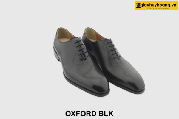 [Outlet size 42] Giày da nam chính hãng chất lượng Oxford BLK 003