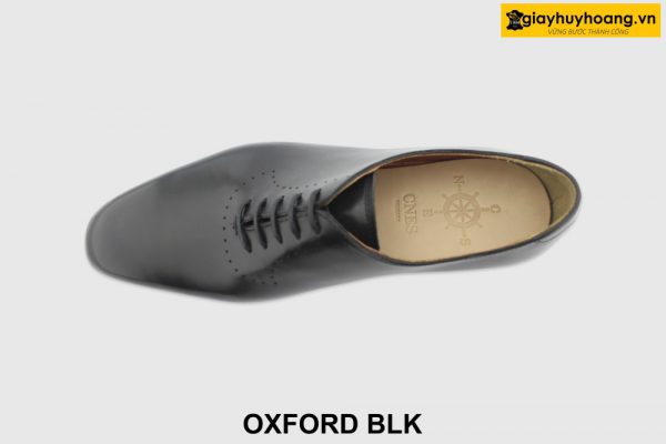 [Outlet size 42] Giày da nam chính hãng chất lượng Oxford BLK 002