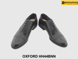 [Outlet size 42] Giày da nam màu đen đẹp Oxford HH44BNN 004