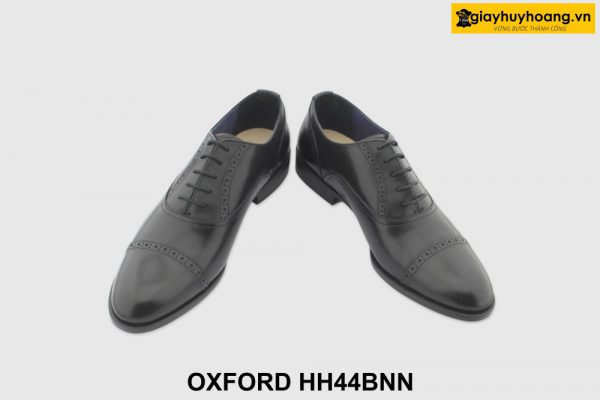 [Outlet size 42] Giày da nam màu đen đẹp Oxford HH44BNN 004