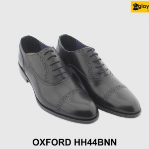 [Outlet size 42] Giày da nam màu đen đẹp Oxford HH44BNN 003