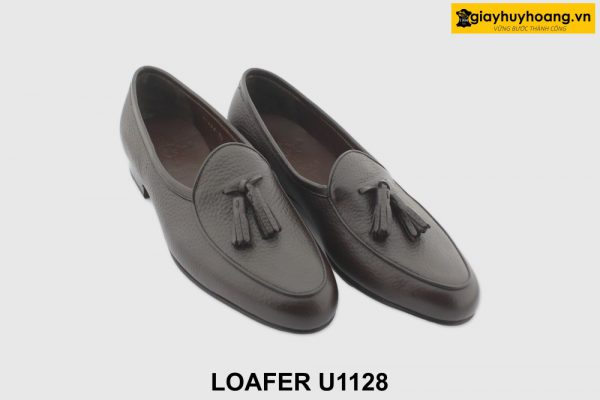 [Outlet size 40.41] Giày lười nam đế da bò Loafer U1228 005