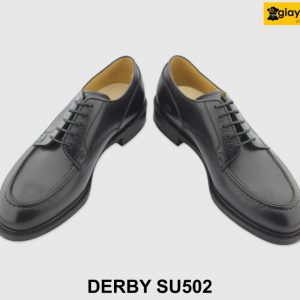 [Outlet size 41] Giày da nam mũi tròn Derby SU502 003
