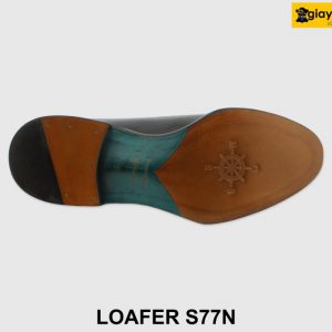 [Outlet 39] Giày lười nam cao cấp đế da bò Penny Loafer S77N 004