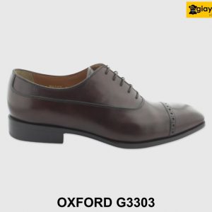 [Outlet size 40.41] Giày da nam công sở buộc dây Oxford G3303 001