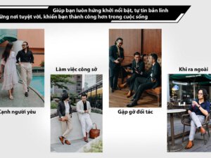 Banner tự tin khi đi giày da nam thủ công cao cấp tại giayhuyhoangvn